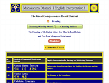 Tablet Screenshot of mahakaruna.dharma.tw