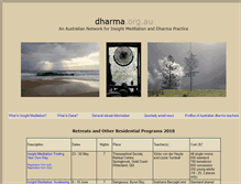 Tablet Screenshot of dharma.org.au
