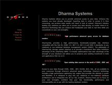 Tablet Screenshot of dharma.com
